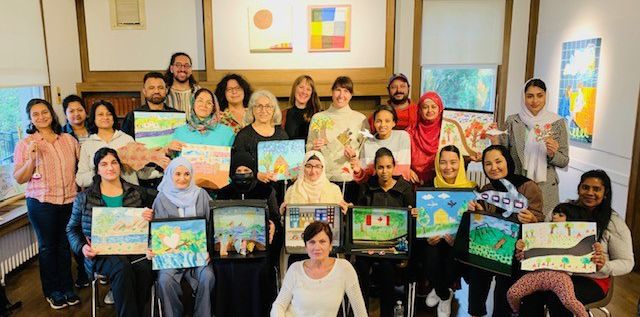 A Journey to Canada Art Project Group Photo
